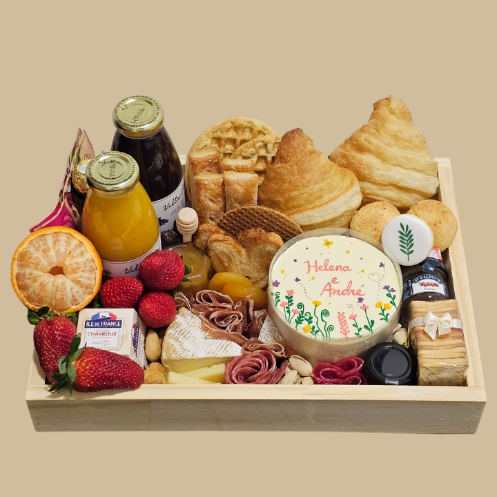 Cesta de Café da Manhã Personalizada - Imagem 4